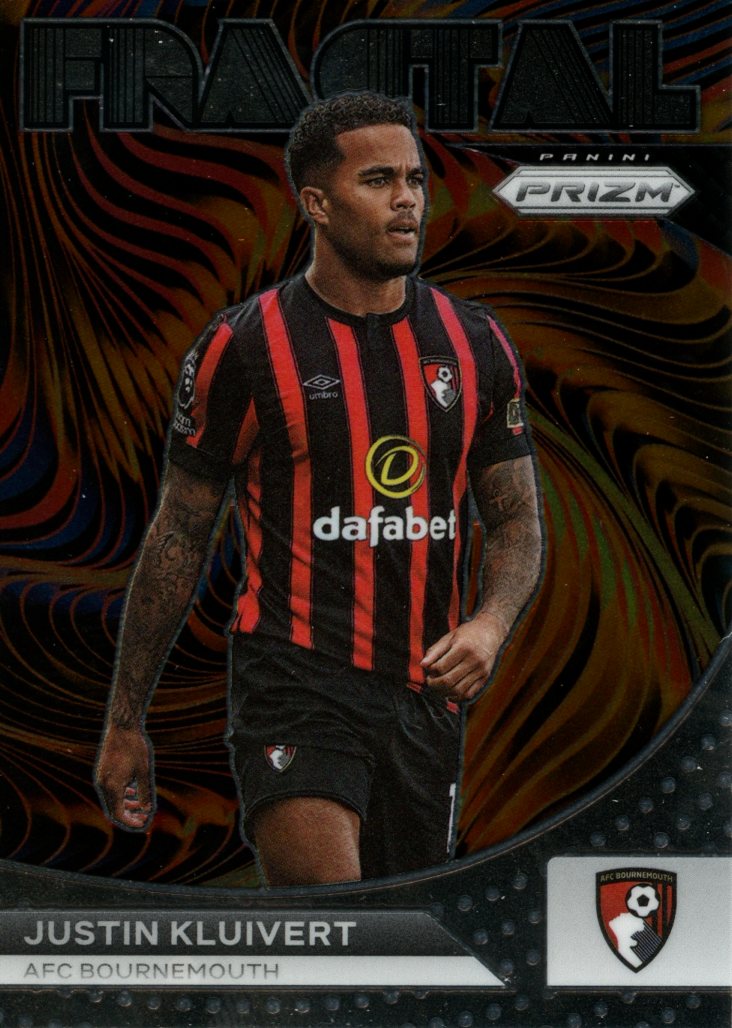 2023-24 Prizm Premier League Justin Kluivert Fractal