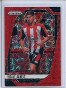 2024-25 Panini Prizm Premier League Vitaly Janelt Red Lazer Prizm 30/49