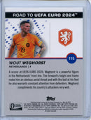 2023-24 Topps Pristine Road To Euro Wout Weghorst