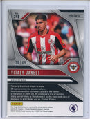 2024-25 Panini Prizm Premier League Vitaly Janelt Red Lazer Prizm 30/49