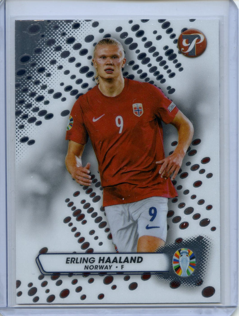 2023-24 Topps Pristine Road To Euro Erling Haaland