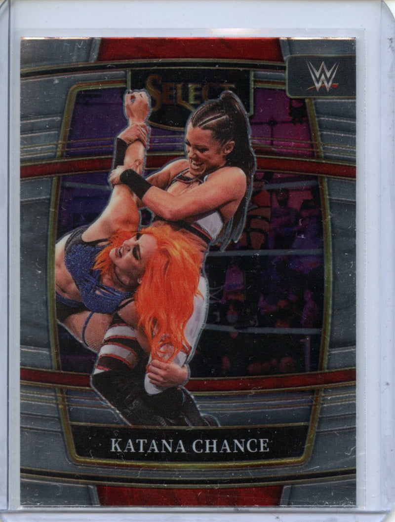2022 Panini Select WWE Katana Chance Concourse