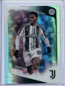 2025-26 Topps Chrome UEFA Club Comps Jonathan David Prism