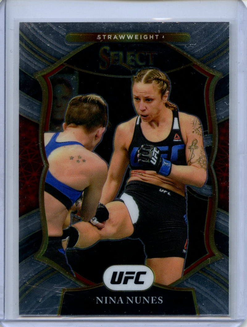 2021 Panini Select UFC Nina Nunes Concourse