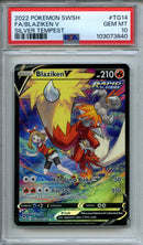 2022 Pokemon Scarlet & Violet Silver Tempest Blaziken V Full Art