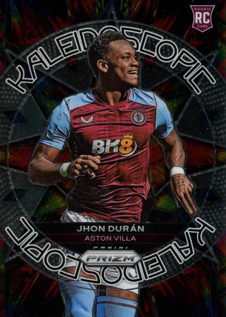 2023-24 Prizm Premier League Jhon Duran Kaleidoscopic