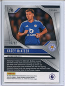 2024-25 Panini Prizm Premier League Kasey McAteer Purple and White Stripes Prizm 16/92