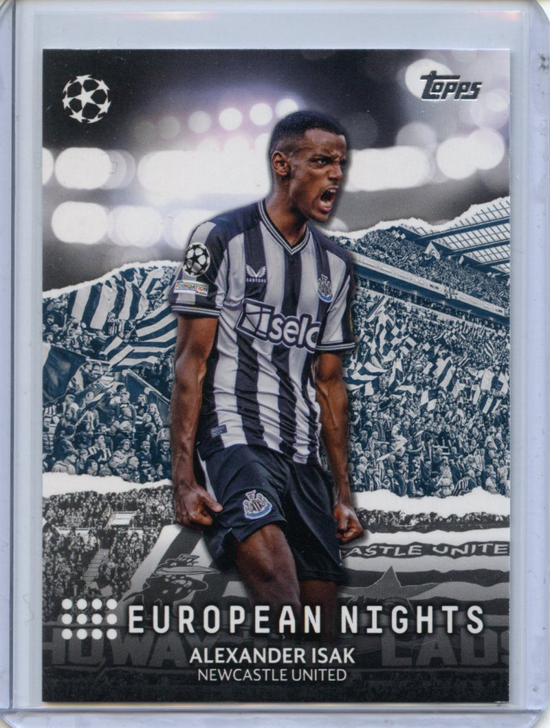 2023-24 Topps UEFA CC Alexander Isak European Nights