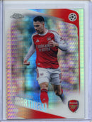 2025-26 Topps Chrome UEFA Club Comps Gabriel Martinelli Prism