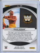 2024 Prizm WWE Hulk Hogan Wrestlemania Moments
