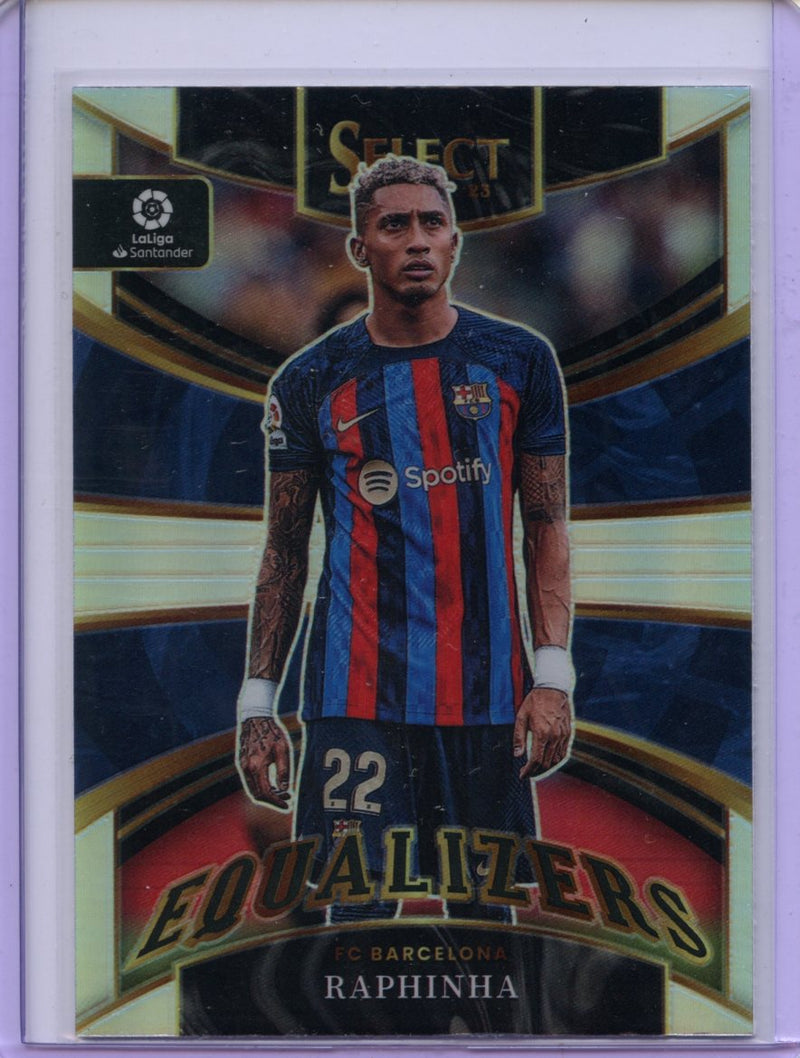 2022-23 Panini Select La Liga Raphinha Equalizers