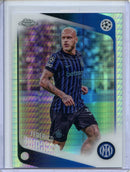 2025-26 Topps Chrome UEFA Club Comps Federico Dimarco Prism