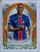 2024-25 Topps UEFA Club Competitions Randal Kolo Muani Ultimate Stage Chrome Orange 23/25