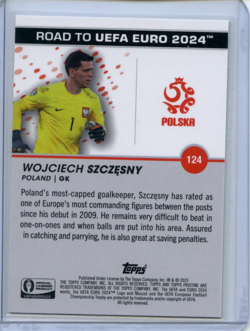 2023-24 Topps Pristine Road To Euro Wojciech Szczesny