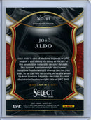 2021 Panini Select UFC Jose Aldo Concourse