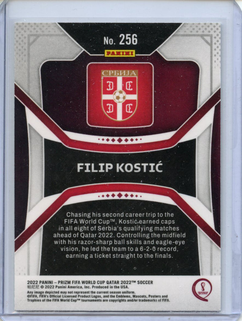 2022 Panini Prizm FIFA World Cup Qatar Filip Kostic