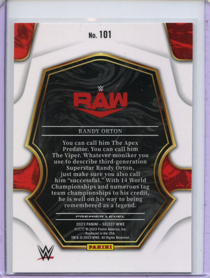 2023 Panini Select WWE Randy Orton Premier Level