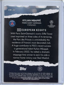 2023-24 Topps UEFA CC Kylian Mbappe European Nights