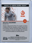 2023-24 Topps Pristine Road To Euro Nicola Zalewski