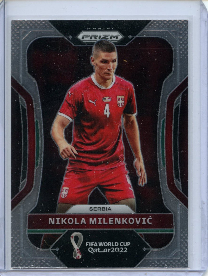 2022 Panini Prizm FIFA World Cup Qatar Nikola Milenkovic