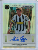2025 Panini Prizm FIFA Club World Cup Alessandro Del Piero Flashback Autographs Silver 16/99