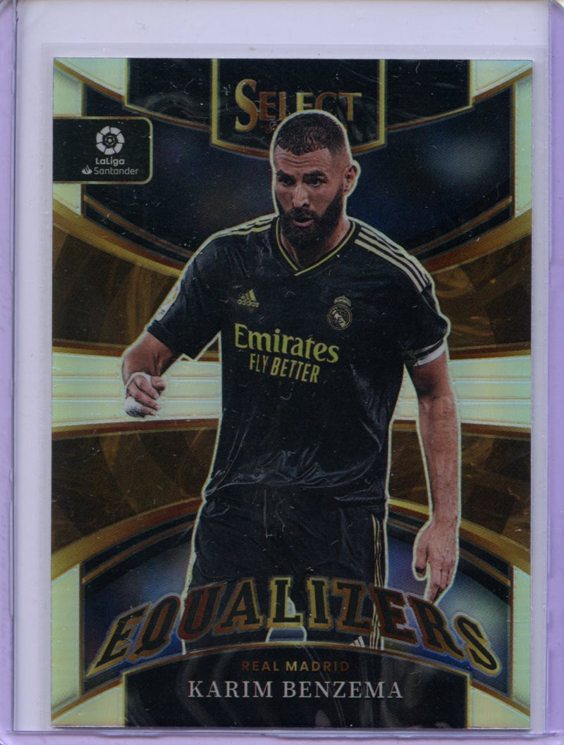 2022-23 Panini Select La Liga Karim Benzema Equalizers