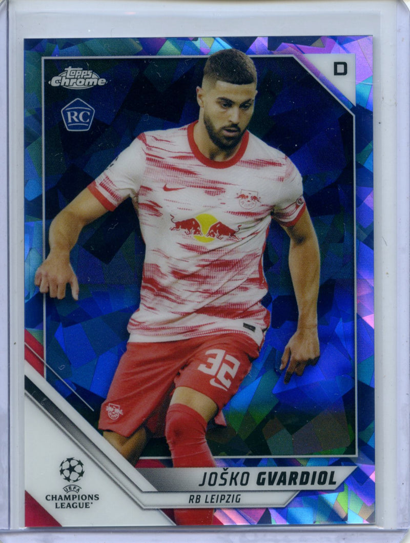 2021-22 Topps Chrome Sapphire UEFA Champions League Josko Gvardiol