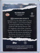 2023-24 Topps UEFA CC Ricardo Pepi European Nights