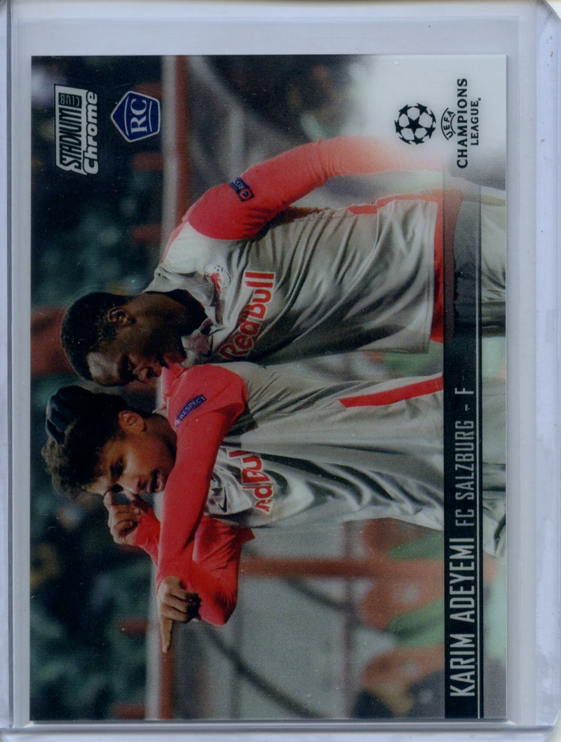 2020-21 Topps Stadium Club Chrome UEFA Champions League Karim Adeyemi