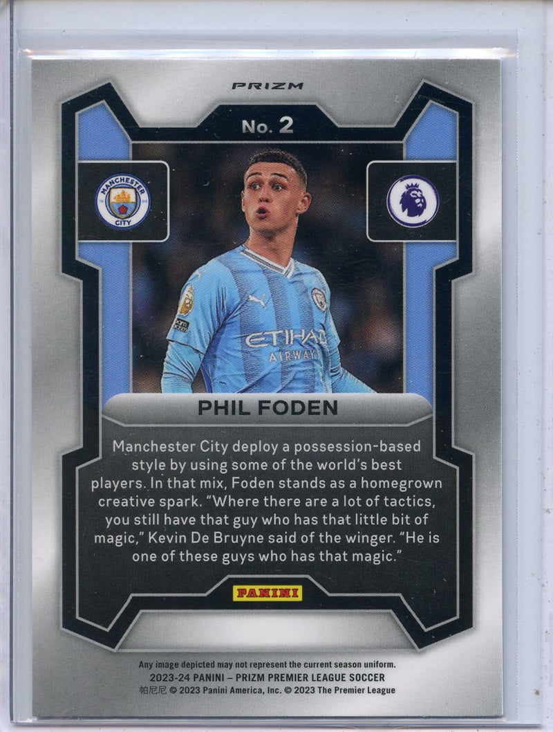 2023-24 Prizm Premier League Phil Foden Choice
