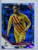 2021-22 Topps Chrome Sapphire UEFA Champions League Sergino Dest