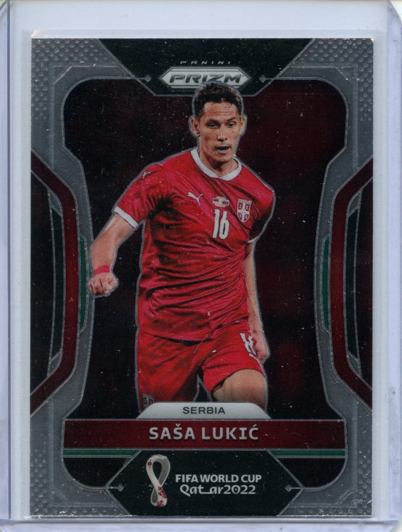 2022 Panini Prizm FIFA World Cup Qatar Sasa Lukic