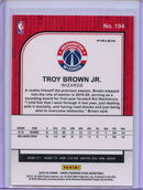 2019-20 Hoops Premium Troy Brown JR. Laser