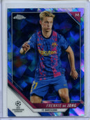 2021-22 Topps Chrome Sapphire UEFA Champions League Frenkie De Jong