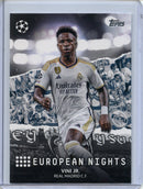 2023-24 Topps UEFA CC Vinicius Jr European Nights