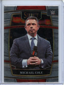 2022 Panini Select WWE Michael Cole Concourse