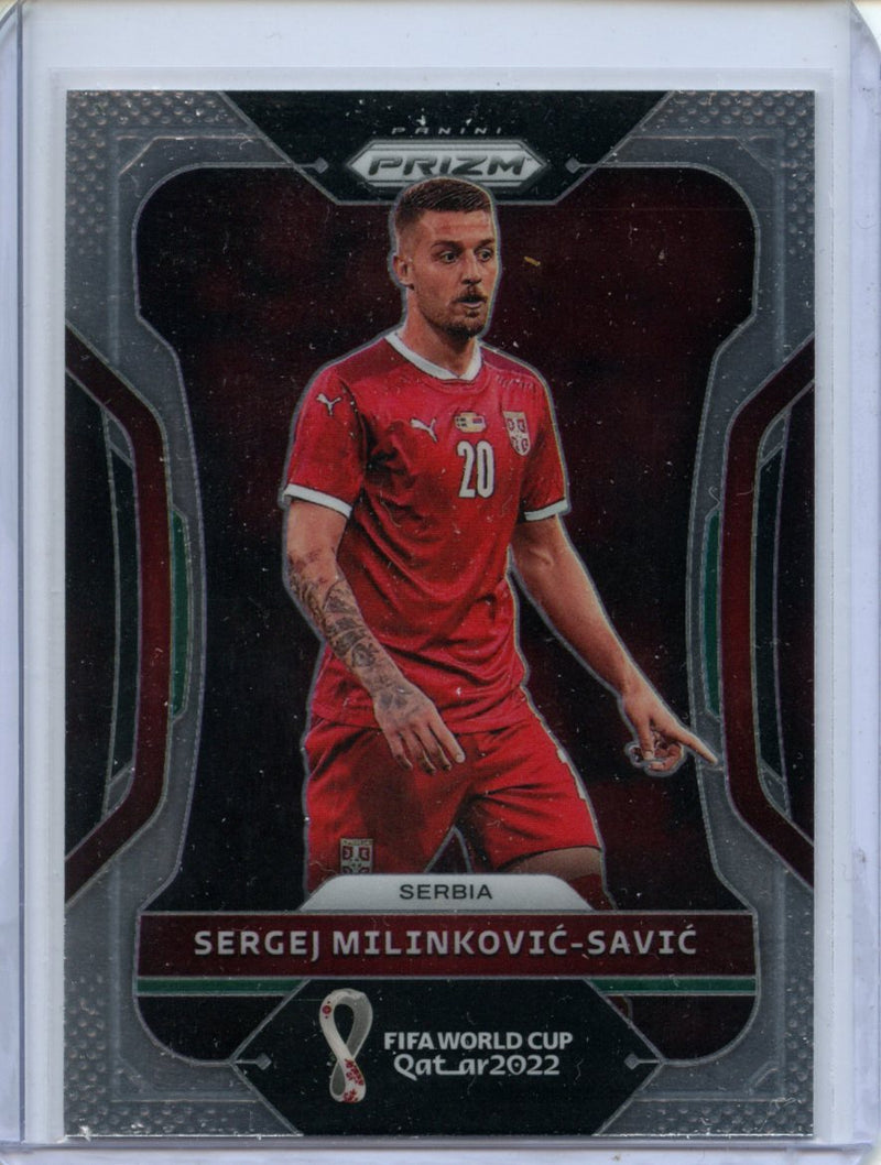 2022 Panini Prizm FIFA World Cup Qatar Sergej Milinkovic-Savic