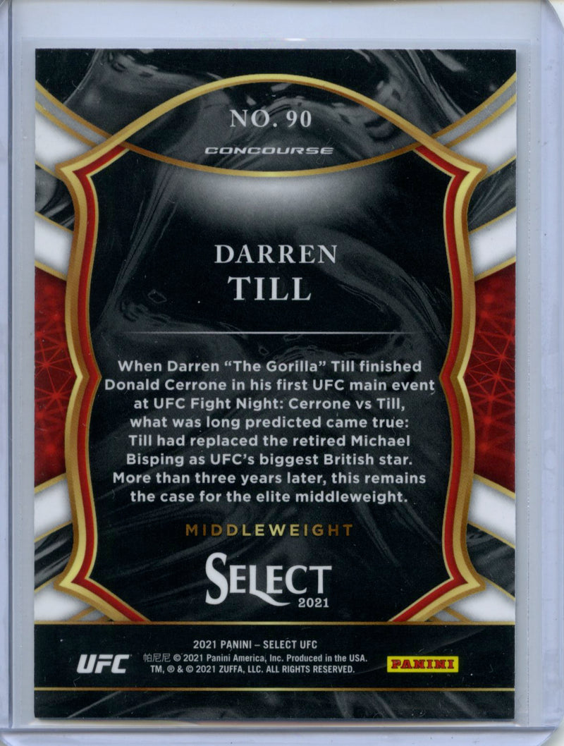 2021 Panini Select UFC Darren Till Concourse