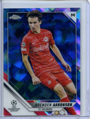 2021-22 Topps Chrome Sapphire UEFA Champions League Brenden Aaronson