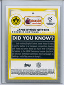 2022-23 Topps Merlin Chrome Jamie-Bynoe-Gittens Speckle 55/150