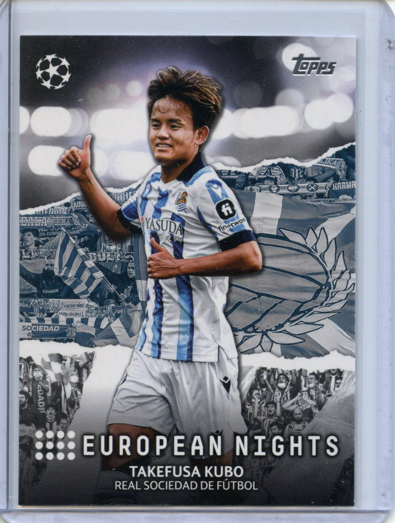 2023-24 Topps UEFA CC Takefusa Kubo European Nights