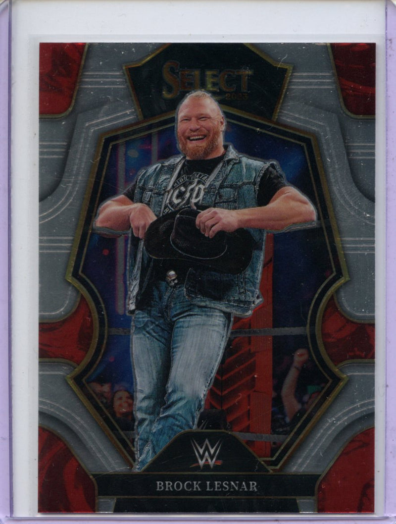 2023 Panini Select WWE Brock Lesnar Premier Level