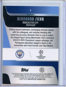 2025-26 Topps Chrome UEFA Club Comps Bernardo Silva Refractor