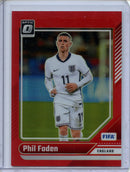 2024-25 Donruss Phil Foden Optic Red 154/299