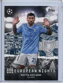 2023-24 Topps UEFA CC Mattia Zaccagni European Nights