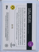 2024-25 Topps UEFA Club Competitions Kjell Watjen Icy Blue 31/75