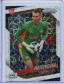2025-26 Panini Prizm FIFA Matej Kovar White Lazer Prizms 16/25