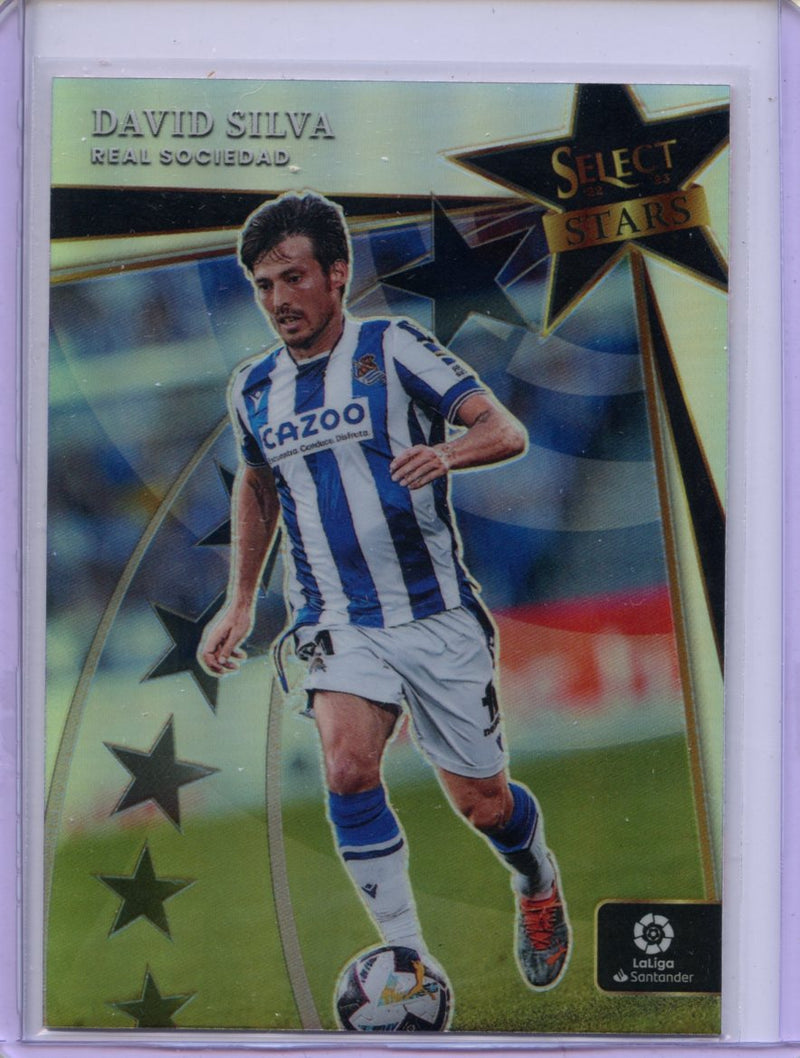 2022-23 Panini Select La Liga David Silva Select Starts