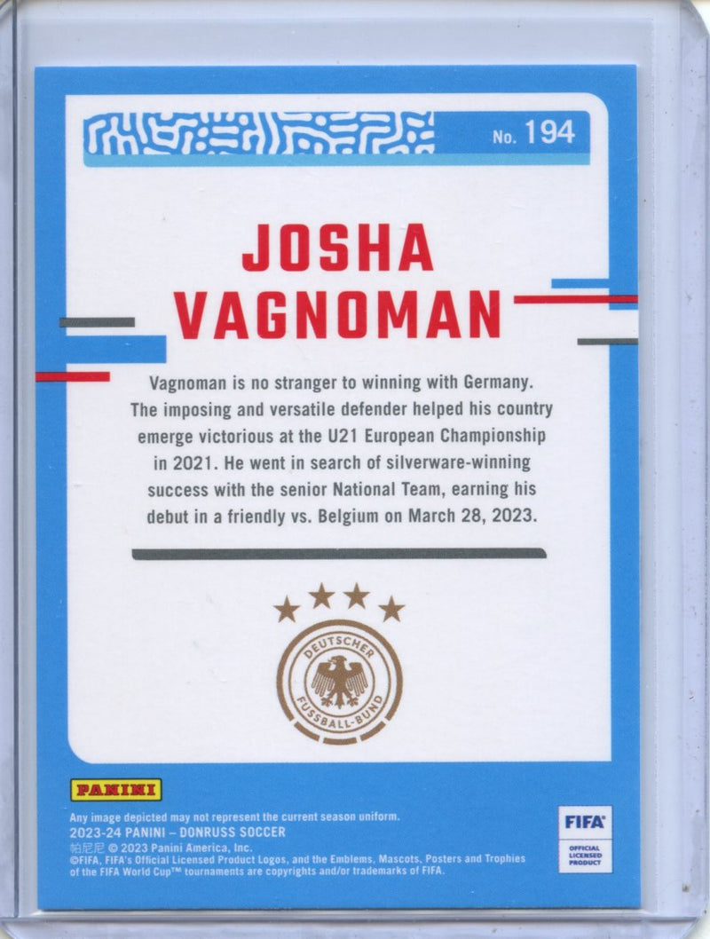 2023-24 Donruss FIFA Josha Vagnoman