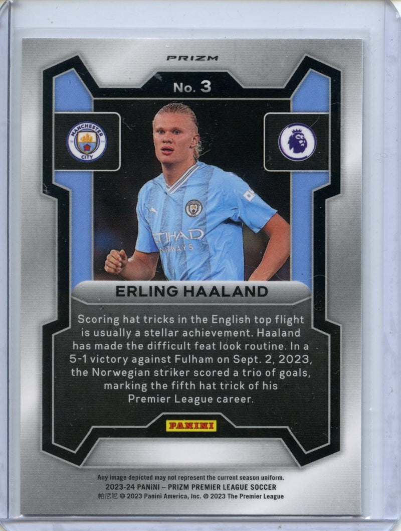 2023-24 Prizm Premier League Erling Haaland Breakaway Prizm